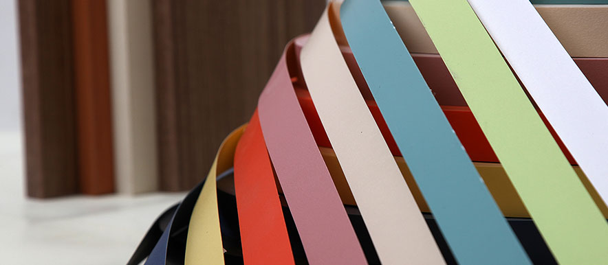 Flat Colored Pvc Edge Bands
